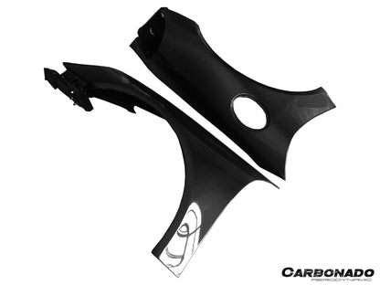 Guardabarros de fibra de carbono OE para Porsche 911 991.2 Turbo y Turbo S (2016-2019)