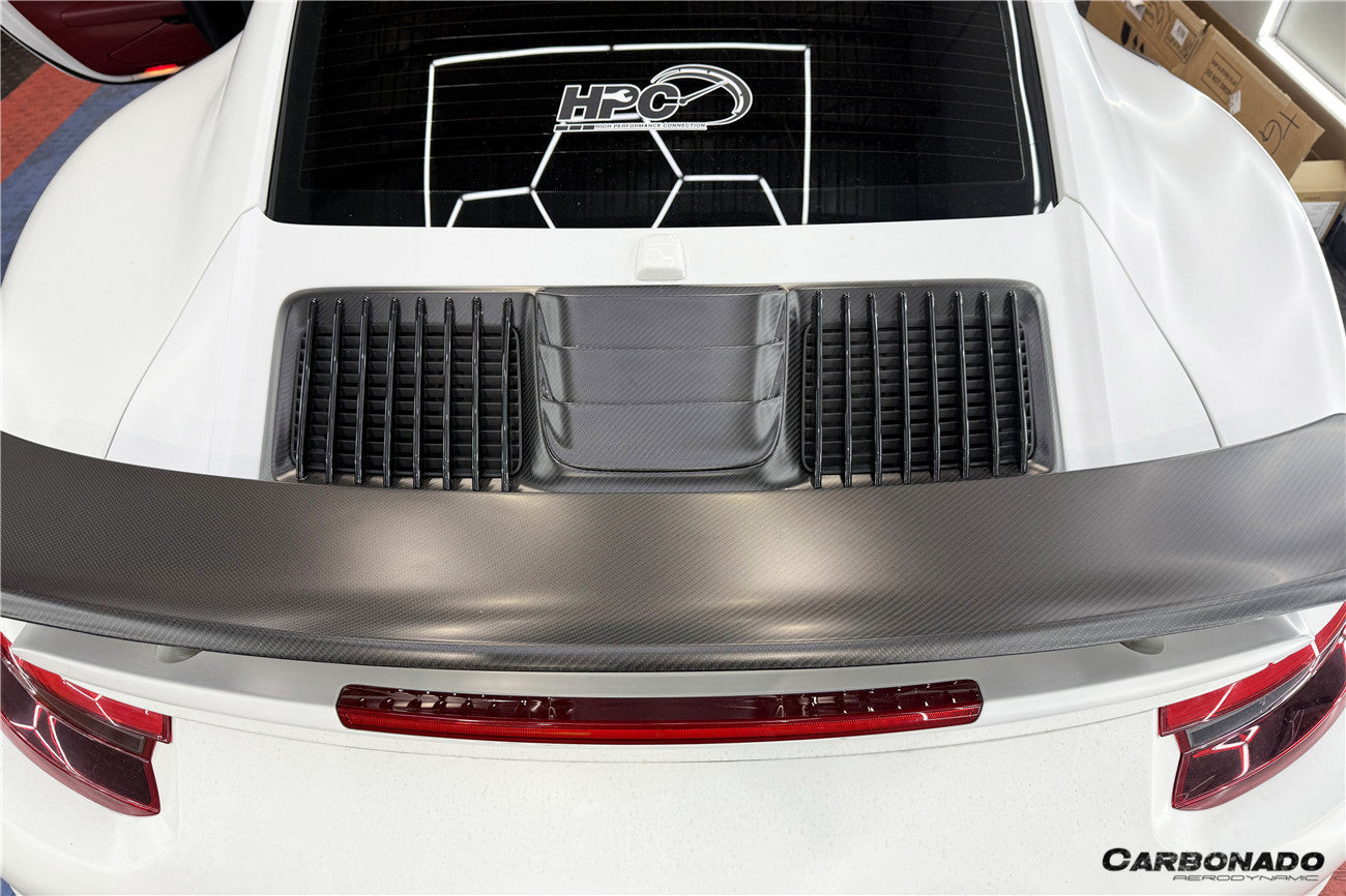 Carbonado Carbon Fiber OEM Up Wing Spoiler | 2016-2019 Porsche 911 991.2 Turbo S