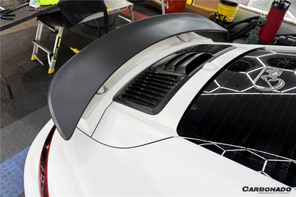 Carbonado 2016-2019 Porsche 911 991.2 Turbo Turbo S Carbon Fiber Engine Hood Vent