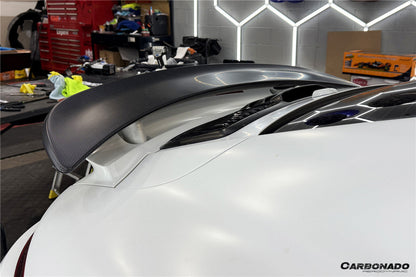Carbonado Carbon Fiber OEM Up Wing Spoiler | 2016-2019 Porsche 911 991.2 Turbo S