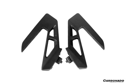 Carbonado 2016-2025 Audi R8 GEN2 Coupe ONLY GT Style DRY Carbon Fiber Trunk Wing with Base and Aluminum Legs