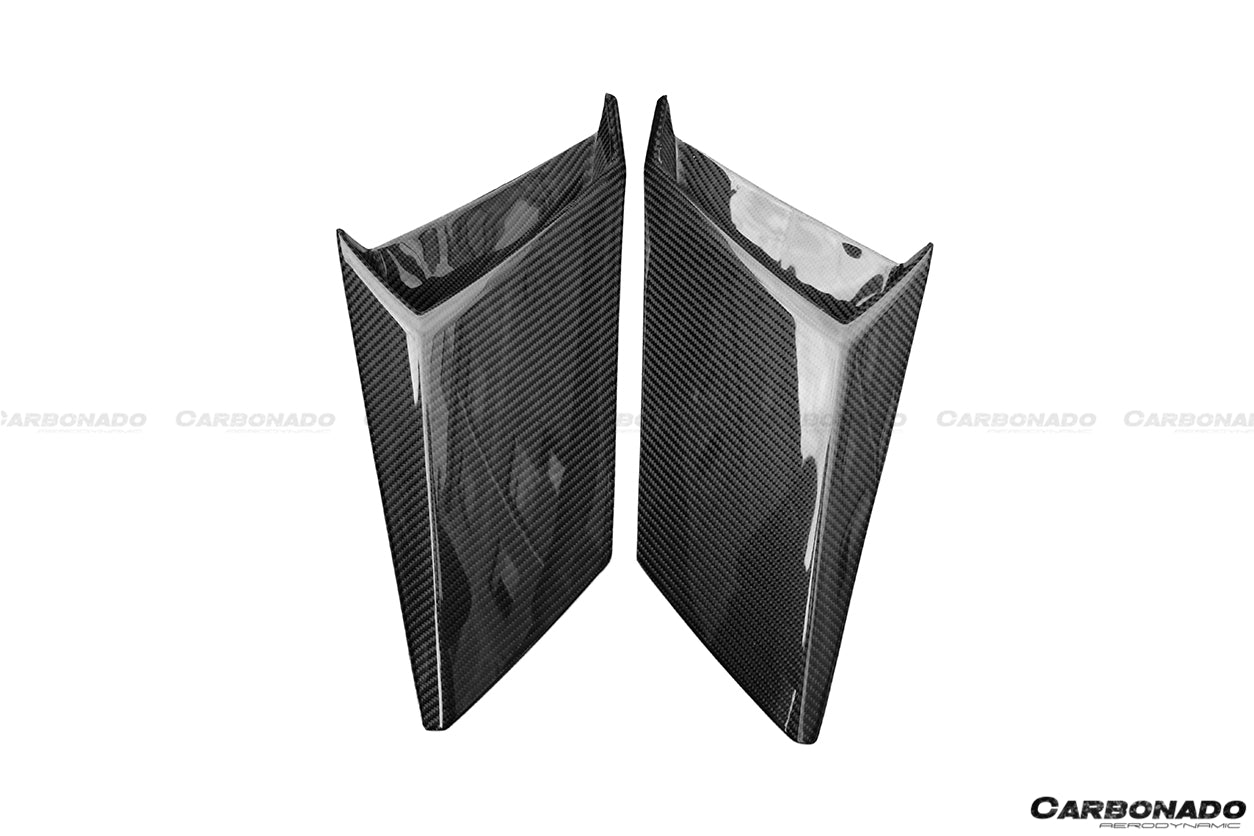 Carbonado Aero 2017 - 2021 Lamborghini Aventador Autoclave Carbon Fiber Engine Air Intakes Carbonado Oem Fits: LP740 Coupe | Roadster - 3