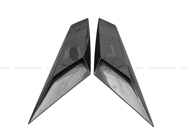 Carbonado Aero Autoclave Carbon Fiber Rear Side Scoops Carbonado Oem | 2017-2021 Lamborghini Aventador LP740 Coupe
