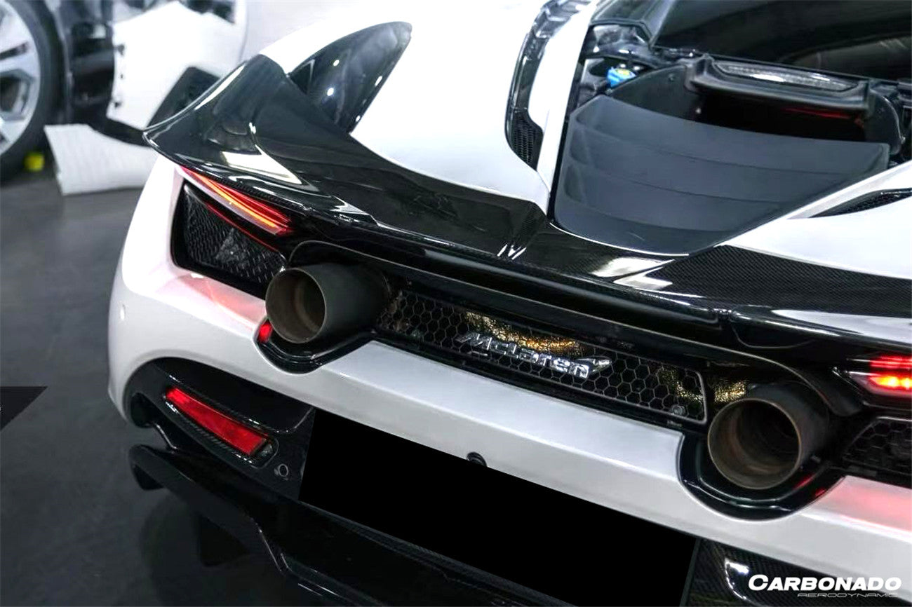 Carbonado Aero Autoclave Carbon Fiber Trunk Spoiler | 2017-2022 McLaren 720S Spider, 720S Coupe
