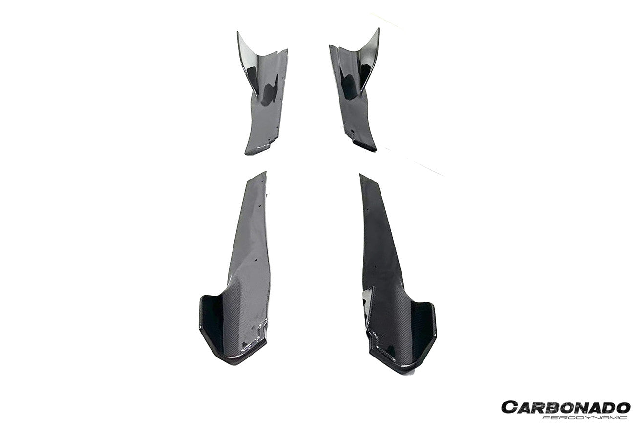Carbonado Aero Autoclave Carbon Side Skirts | 2017-2026 McLaren 720S Spider and Coupe, 750s Spider and Coupe