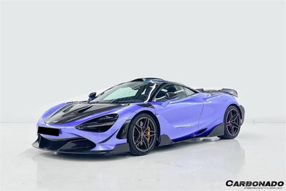 Carbonado Aero Autoclave Carbon Fiber Front Lip | 2017-2022 McLaren 720S Spider, 720S Coupe