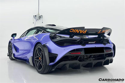 Carbonado Aero Autoclave Carbon Rear Diffuser Lip | 2017-2022 McLaren 720S Spider, 720S Coupe