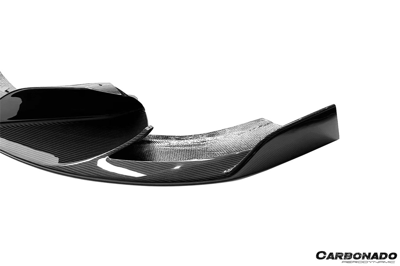Carbonado Aero Autoclave Carbon Fiber Front Lip | 2017-2022 McLaren 720S Spider, 720S Coupe