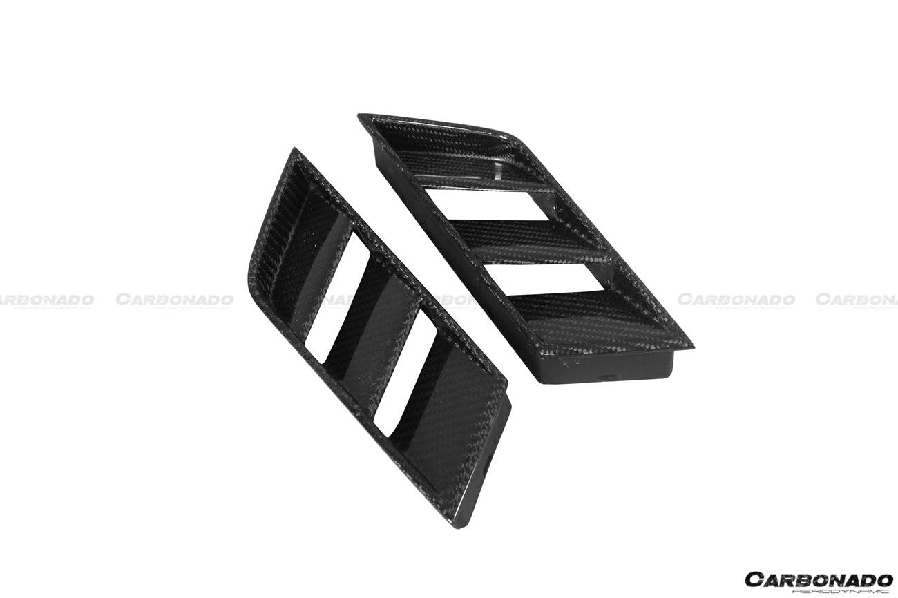 Carbonado 2017-2023 Nissan GTR R35 EBA OEM Style Carbon Fiber Rear Diffuser Side Vents