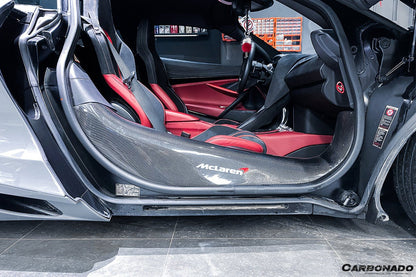 Carbonado Dry Carbon Fiber Door Sills | 2017 - 2023 McLaren 720S, 765LT - 3