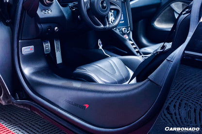 Carbonado Dry Carbon Fiber Door Sills | 2017 - 2023 McLaren 720S, 765LT - 8