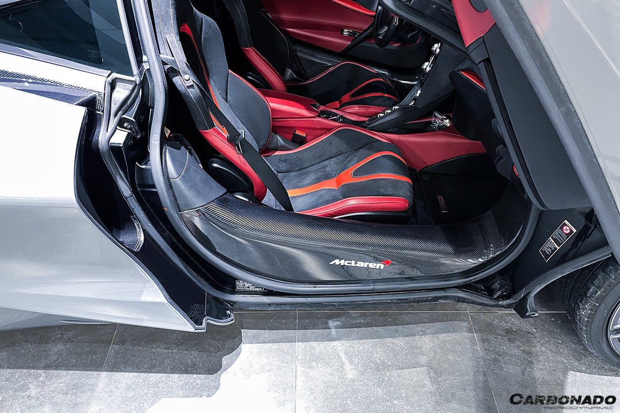 Carbonado Dry Carbon Fiber Door Sills | 2017 - 2023 McLaren 720S, 765LT - 4