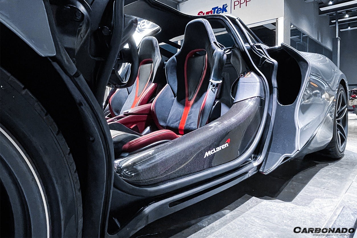 Carbonado Dry Carbon Fiber Door Sills | 2017 - 2023 McLaren 720S, 765LT - 7