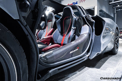 Carbonado Dry Carbon Fiber Door Sills | 2017 - 2023 McLaren 720S, 765LT - 7