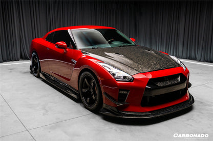 Carbonado 2017-2023 Nissan GTR R35 EBA OEM Style Carbon Fiber Hood