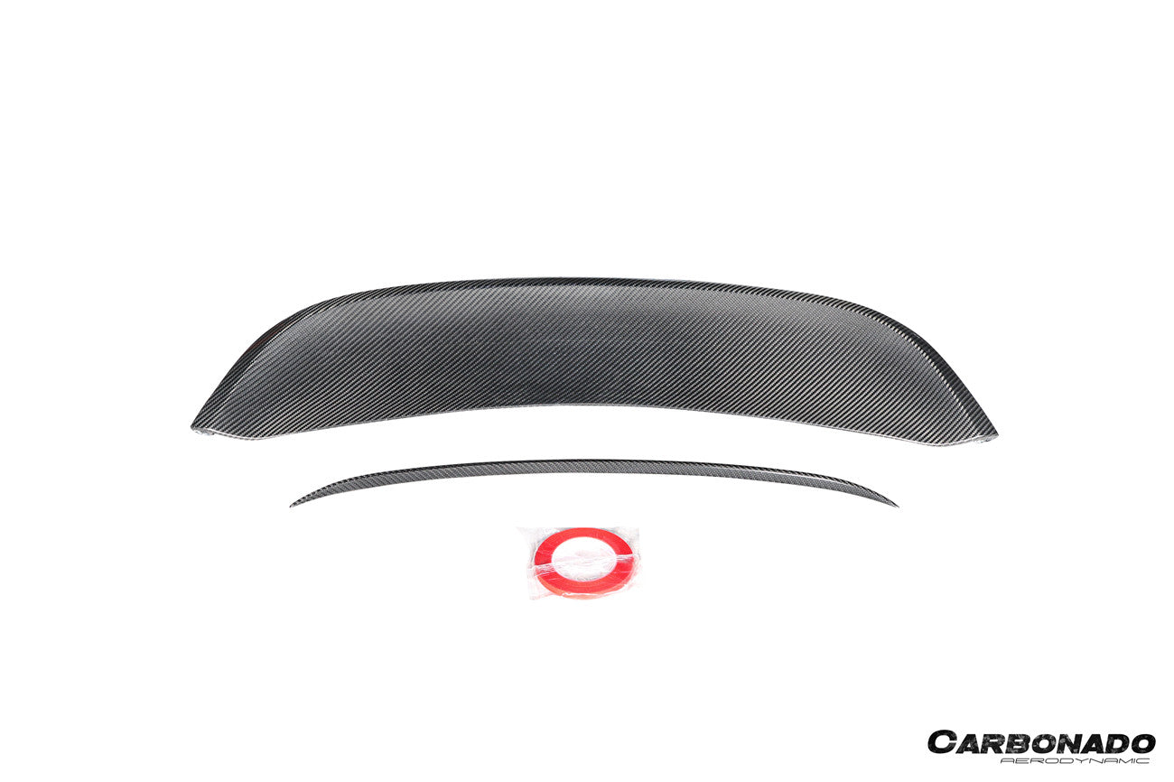 Alerón de fibra de carbono estilo autoclave para Porsche 718 Boxster Spyder RS ​​(2017-2025)