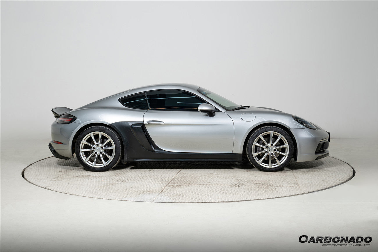 Alerón de fibra de carbono estilo autoclave para Porsche 718 Boxster Spyder RS ​​(2017-2025)