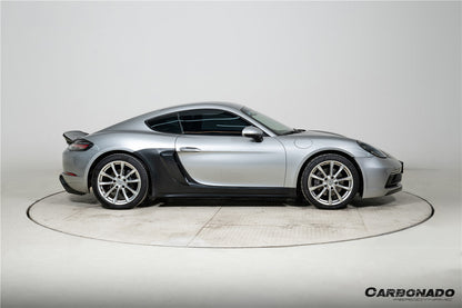 Alerón de fibra de carbono estilo autoclave para Porsche 718 Boxster Spyder RS ​​(2017-2025)