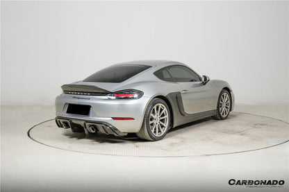 Alerón de fibra de carbono estilo autoclave para Porsche 718 Boxster Spyder RS ​​(2017-2025)