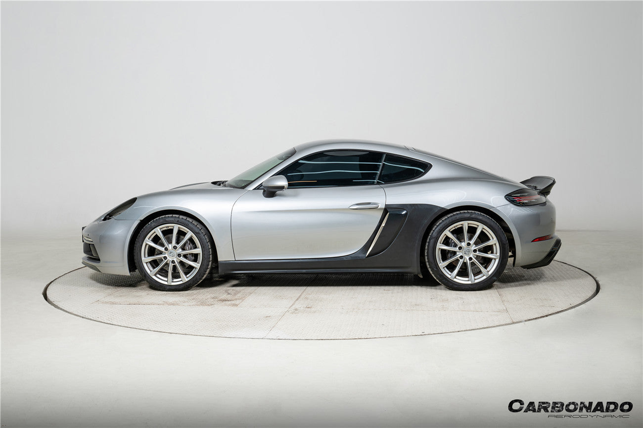 Alerón de fibra de carbono estilo autoclave para Porsche 718 Boxster Spyder RS ​​(2017-2025)