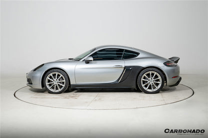 Alerón de fibra de carbono estilo autoclave para Porsche 718 Boxster Spyder RS ​​(2017-2025)