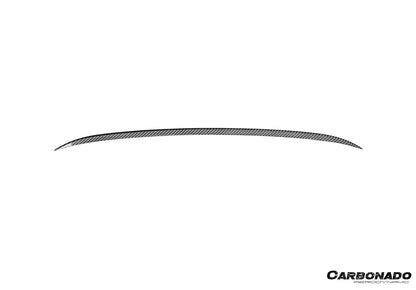 Alerón de fibra de carbono estilo autoclave para Porsche 718 Boxster Spyder RS ​​(2017-2025)