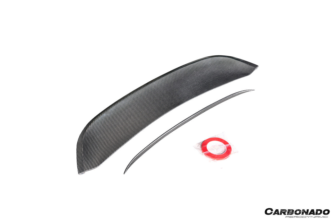Alerón de fibra de carbono estilo autoclave para Porsche 718 Boxster Spyder RS ​​(2017-2025)