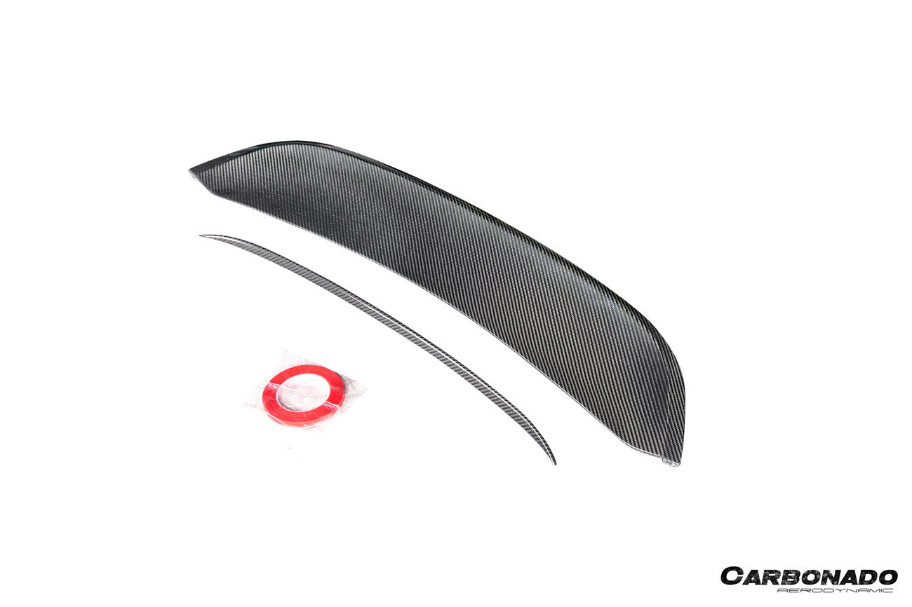Alerón de fibra de carbono estilo autoclave para Porsche 718 Boxster Spyder RS ​​(2017-2025)