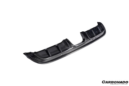 Carbonado GTS Style Dry Carbon Fiber Rear Diffuser Lip | 2017-2025 Porsche 718 Cayman Boxster