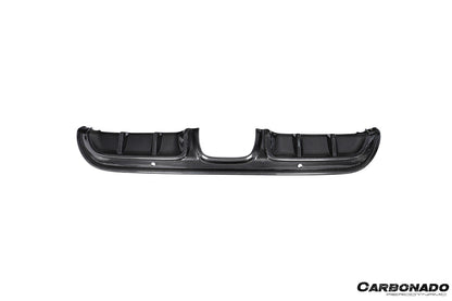 Carbonado GTS Style Dry Carbon Fiber Rear Diffuser Lip | 2017-2025 Porsche 718 Cayman Boxster