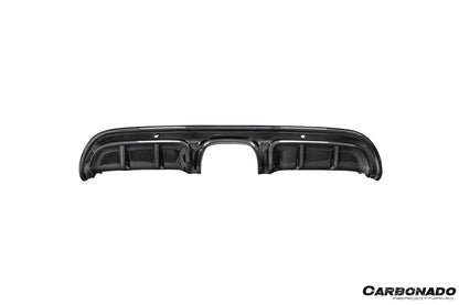 Carbonado GTS Style Dry Carbon Fiber Rear Diffuser Lip | 2017-2025 Porsche 718 Cayman Boxster