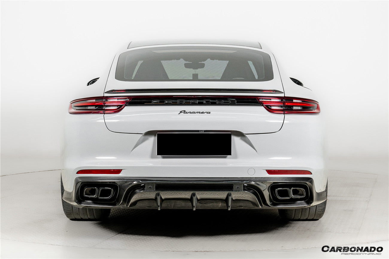 Carbonado KDA Style Dry Carbon Fiber Trunk Spoiler | 2017-2023 Porsche Panamera 971
