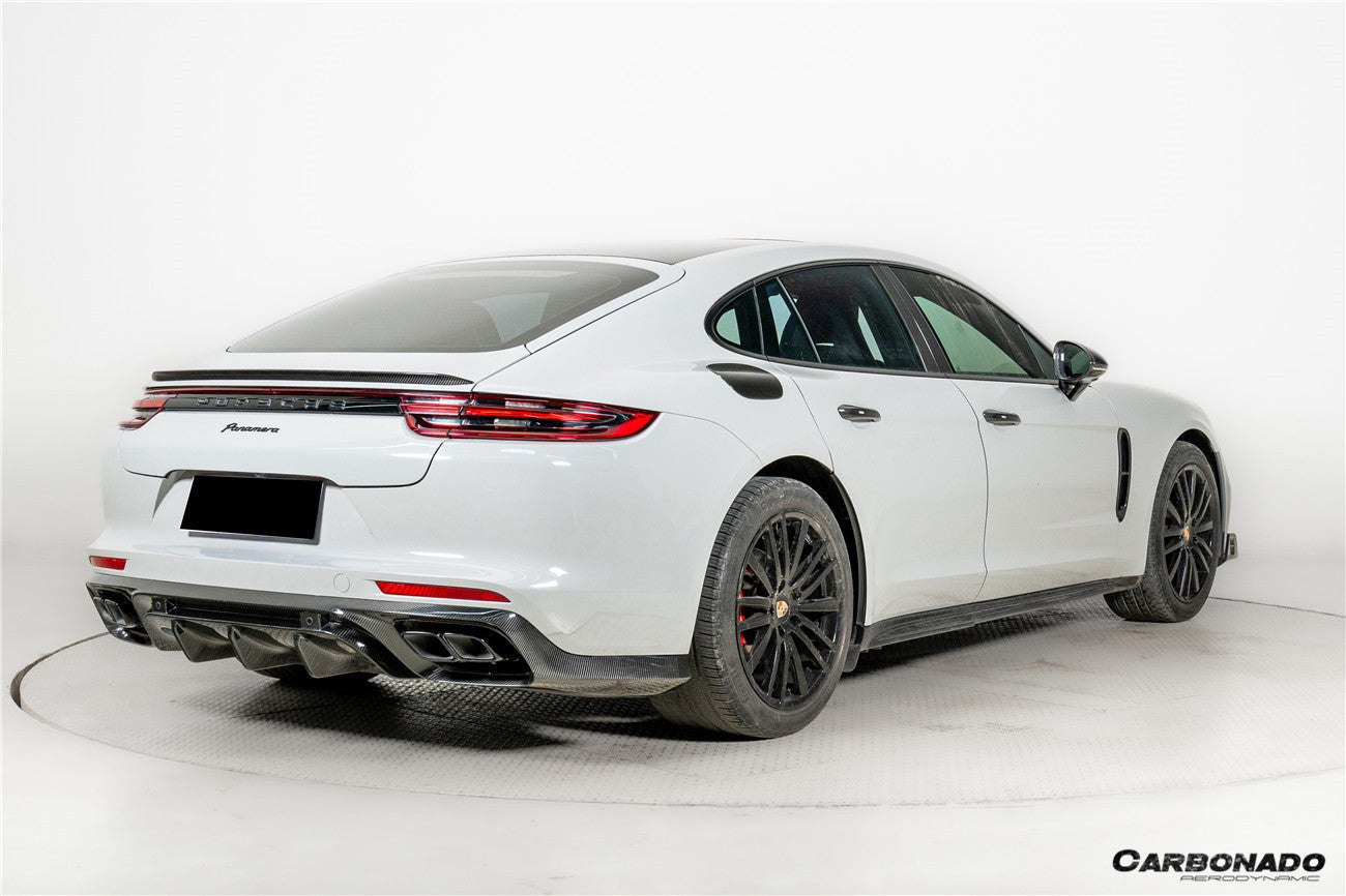 Carbonado KDA Style Dry Carbon Fiber Trunk Spoiler | 2017-2023 Porsche Panamera 971