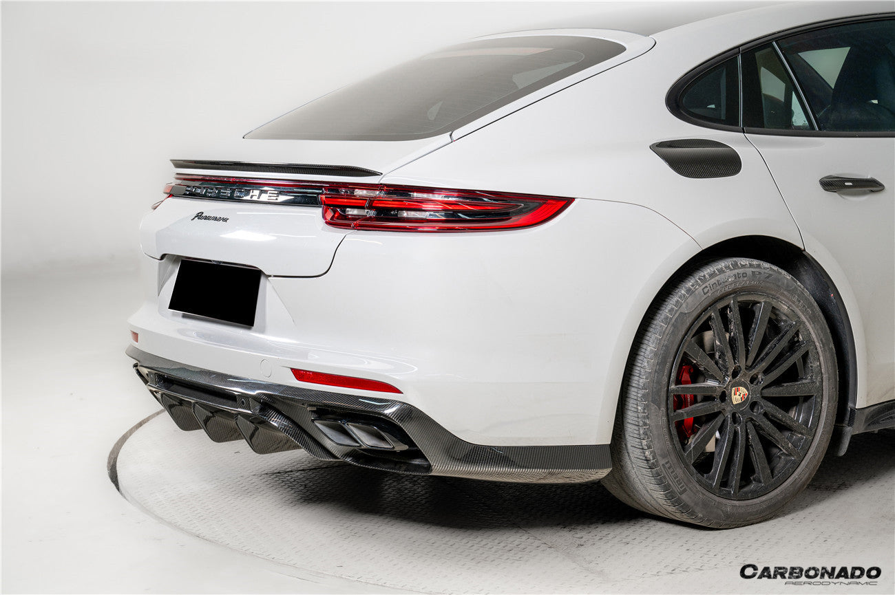 Carbonado KDA Style Dry Carbon Fiber Trunk Spoiler | 2017-2023 Porsche Panamera 971