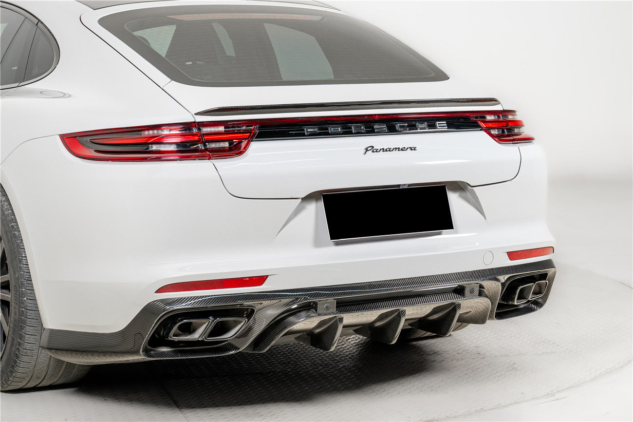 Carbonado KDA Style Dry Carbon Fiber Trunk Spoiler | 2017-2023 Porsche Panamera 971