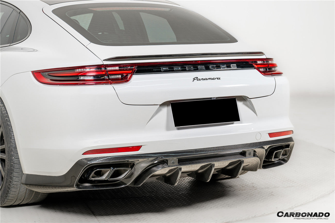 Carbonado KDA Style Dry Carbon Fiber Trunk Spoiler | 2017-2023 Porsche Panamera 971