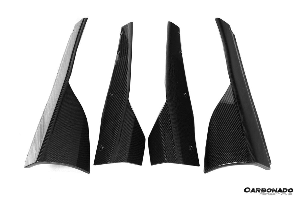 Carbonado Aero Autoclave Carbon Side Skirts | 2017-2026 McLaren 720S Spider and Coupe, 750s Spider and Coupe