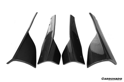 Carbonado Aero Autoclave Carbon Side Skirts | 2017-2026 McLaren 720S Spider and Coupe, 750s Spider and Coupe