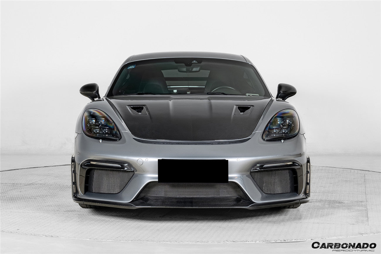 Carbonado Aero Boxster Convert GT4RS Style Full Body Kit | 2017-2026 Porsche 718 Cayman