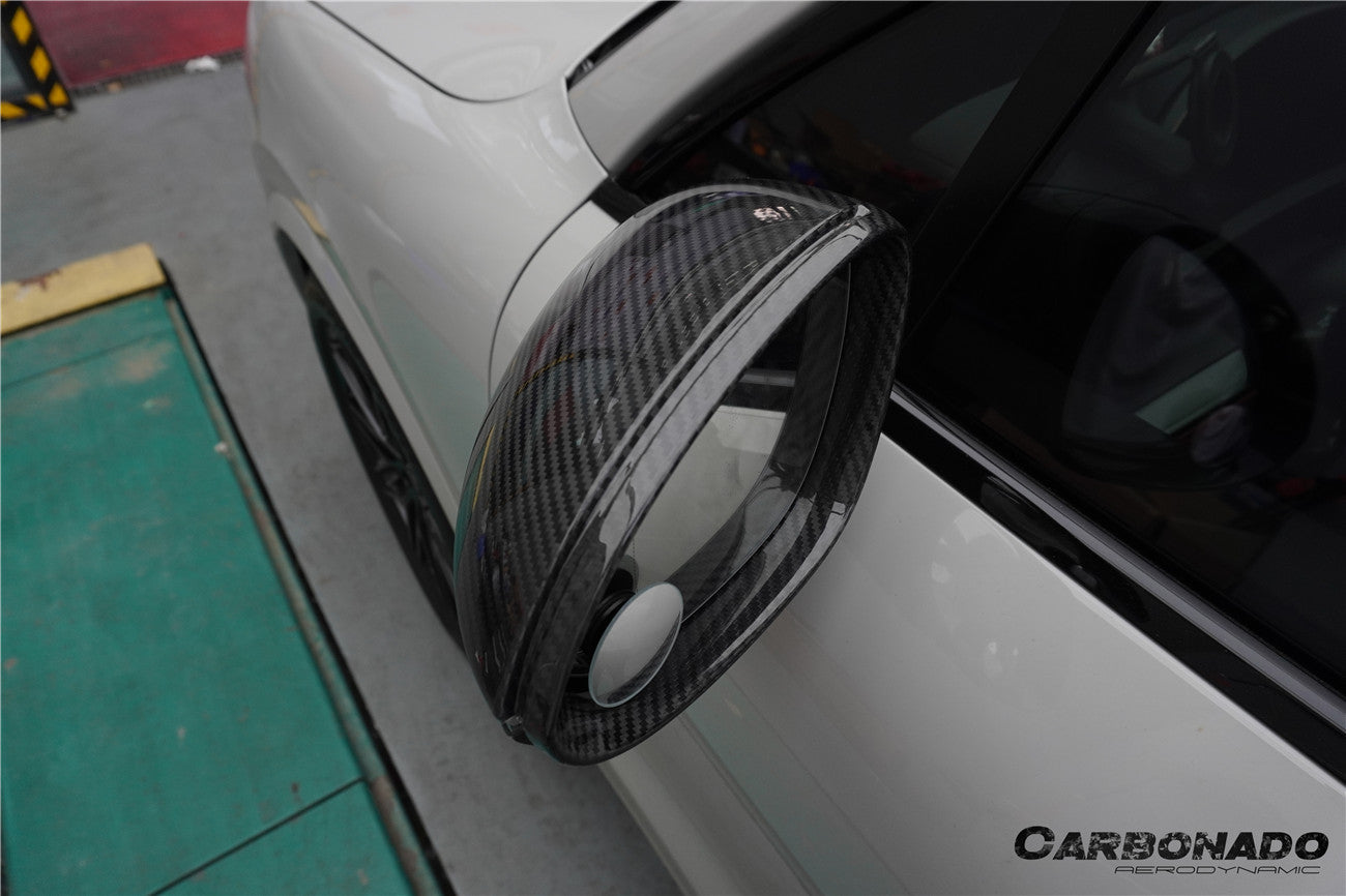 Carbonado 2018-2025 Porsche Cayenne 9Y0 9YA 9YB TKT Style Autoclave Carbon Fiber Mirror Housing Replacement | Fits Cayenne S, Cayenne Coupé, E-Hybrid, GTS, Turbo LHD