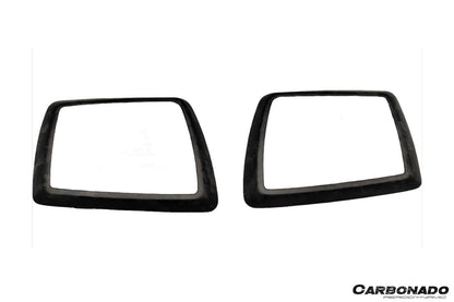Cubierta de fibra de carbono seca para luces de giro Mercedes Benz G63 AMG G550 W464 W465 G-Wagon MSY (2018 en adelante)