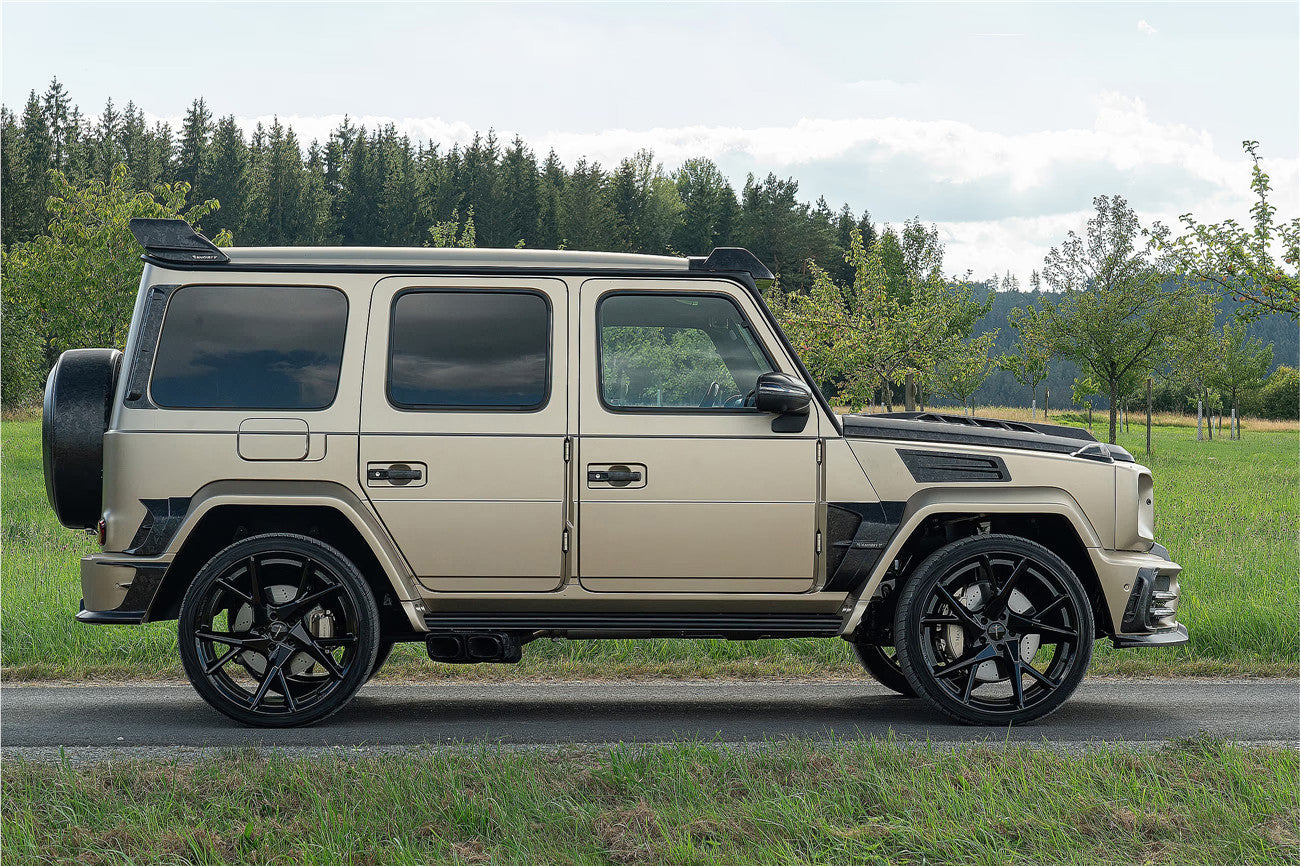 Kit de carrocería ancha estilo MSY para Mercedes Benz G63 AMG G550 W464 G-Wagon Carbonado 2018-2024