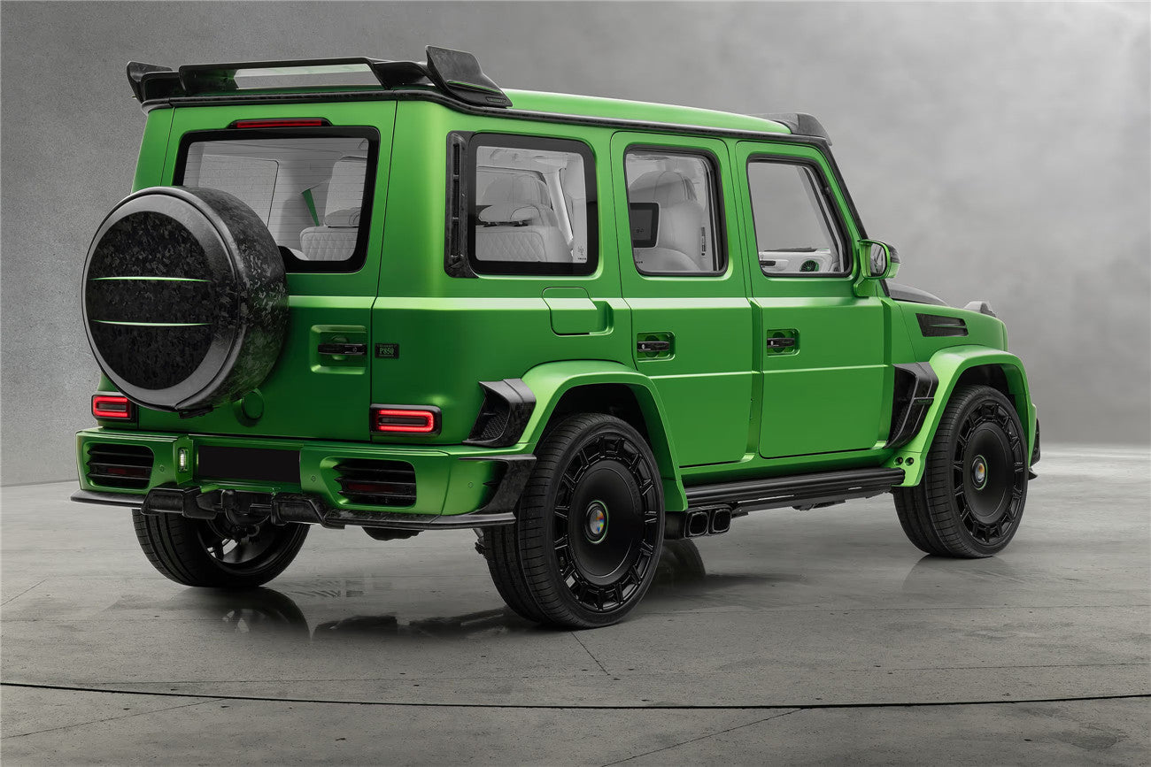 Kit de carrocería ancha estilo MSY para Mercedes Benz G63 AMG G550 W464 G-Wagon Carbonado 2018-2024