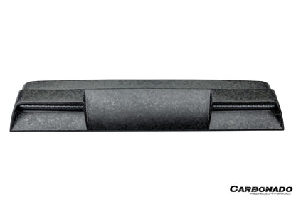Alerón delantero de techo de fibra de carbono seco estilo MSY para Mercedes Benz G63 AMG G550 W464 W465 G-Wagon Carbonado 2018 en adelante