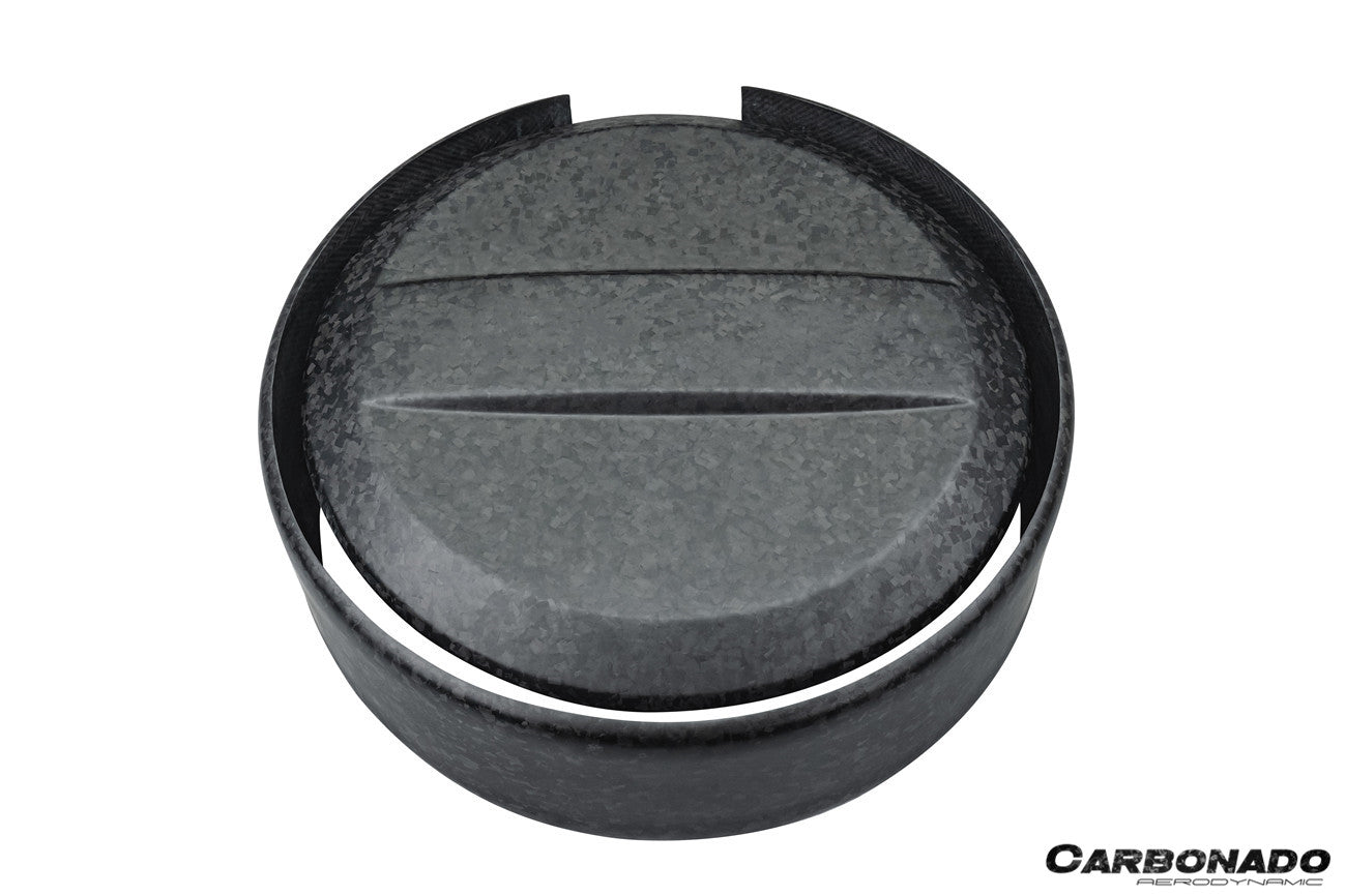 Reemplazo de rueda de repuesto de fibra de carbono seca estilo MSY para Mercedes Benz G63 AMG G550 W464 W465 G-Wagon Carbonado 2018 en adelante
