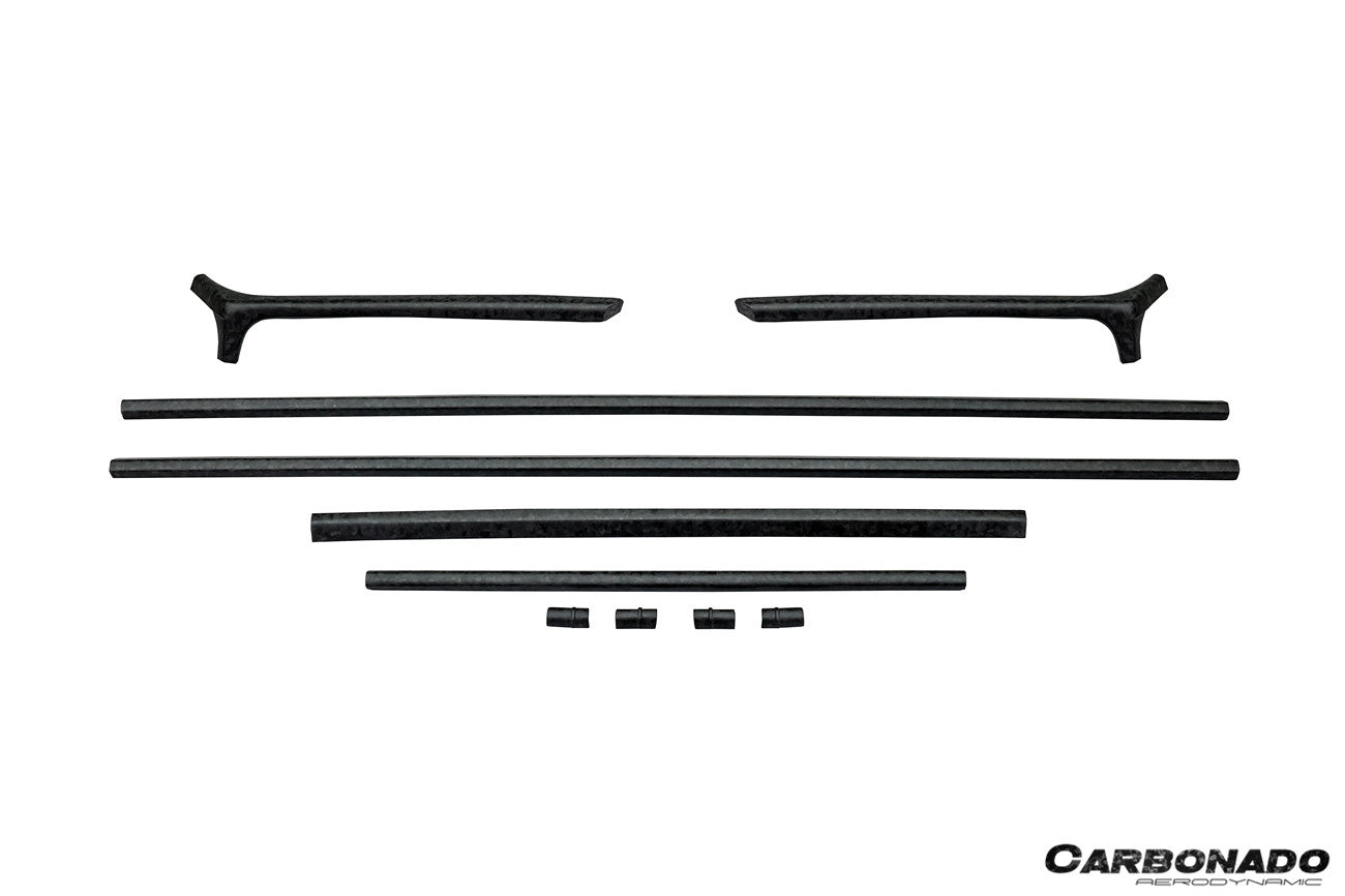 Kit de carrocería ancha estilo MSY para Mercedes Benz G63 AMG G550 W464 G-Wagon Carbonado 2018-2024
