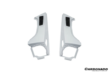Kit de carrocería ancha estilo MSY para Mercedes Benz G63 AMG G550 W464 G-Wagon Carbonado 2018-2024