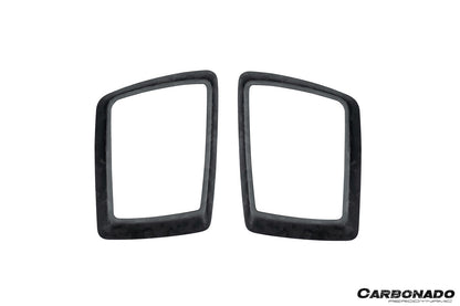 Cubierta de fibra de carbono seca para luces de giro Mercedes Benz G63 AMG G550 W464 W465 G-Wagon MSY (2018 en adelante)