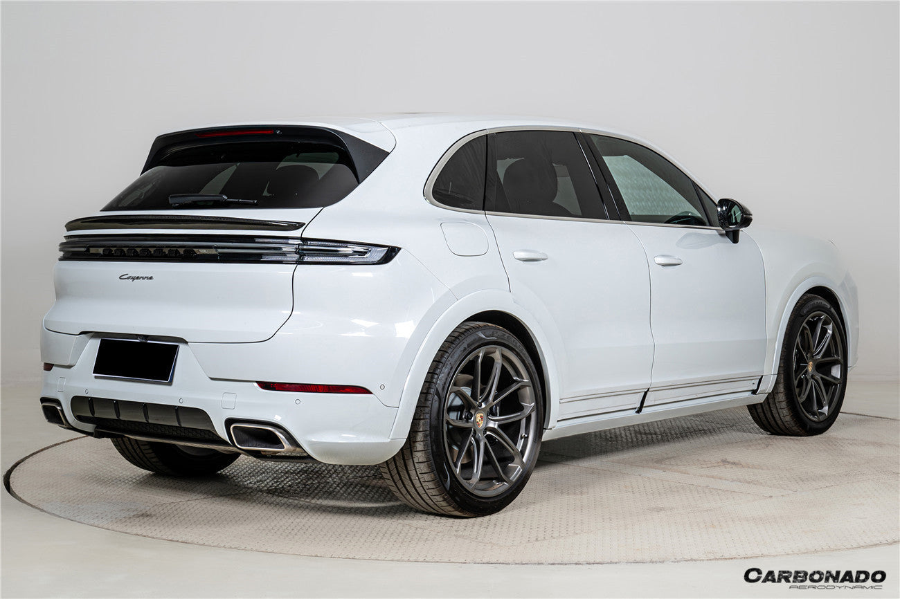 Carbonado 2018-2025 Porsche 9Y0 9YA Cayenne S    GTS    E-Hybrid TKT Style Carbon Fiber Trunk Spoiler
