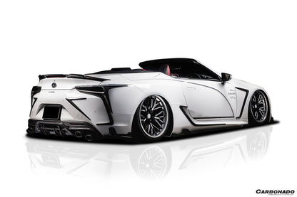 Carbonado Aero Carbon Fiber Side Skirts Canards Carbonado (RW) | 2018-2026 Lexus LC500, LC500H